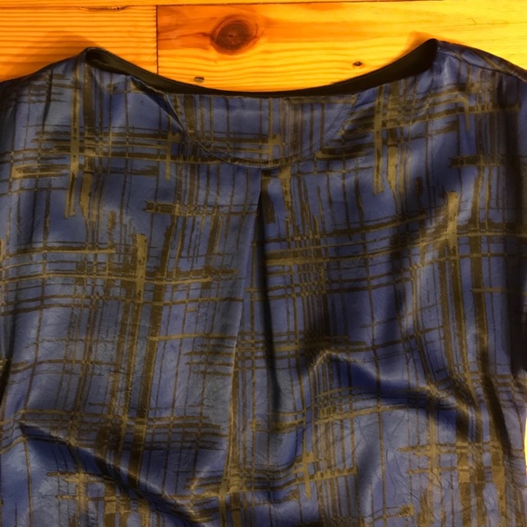GO International Royal Blue Black Tunic, EUC, XS - Picture 13 of 16